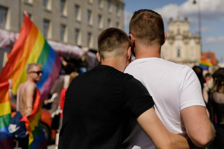 Na zdjęciu uczestnicy Parady Równości w Warszawie