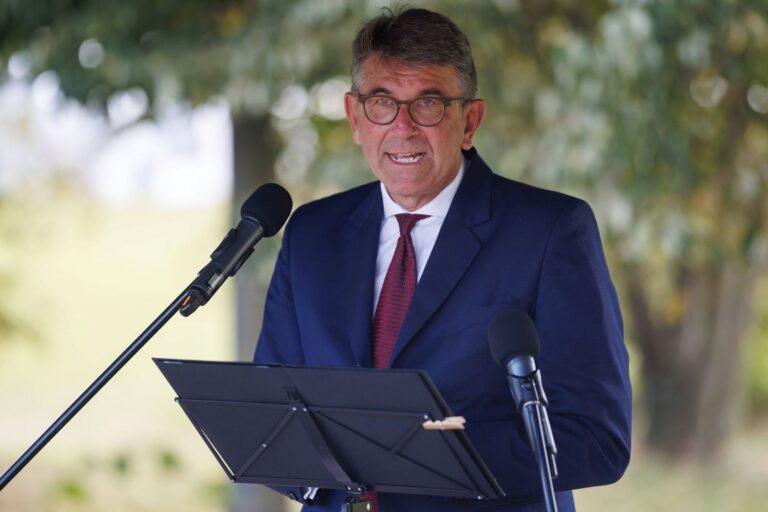 Na zdjęciu: minister kultury Wolfram Weimer