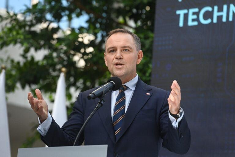 Karol Nawrocki prezentuje Fundusz Rozwoju Technologii Przełomowych.