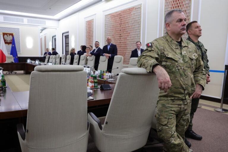 Na zdjęciu: Szef sztabu, gen. Wiesław Kukuła