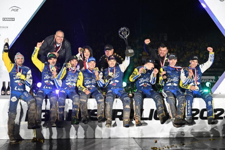 Żużlowcy Pres Grupy Deweloperskiej Toruń zostali drużynowymi mistrzami Polski