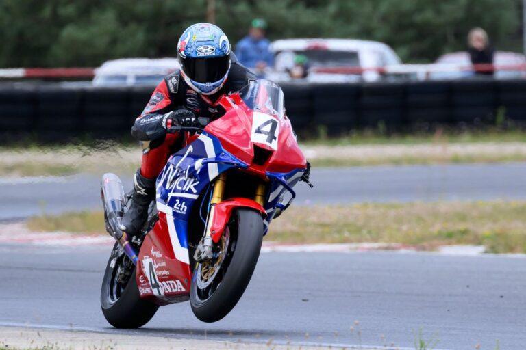 Na zdjęciu Milan Pawelec, najlepszy polski motocyklista