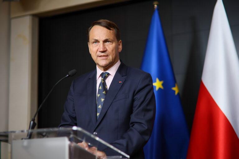 Na zdjęciu wicepremier i szef MSZ Radosław Sikorski