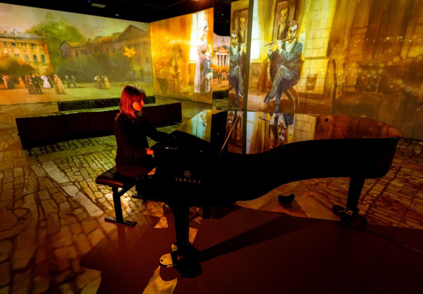 Romantyczny Chopin – immersyjna wystawa w Fabryce Norblina