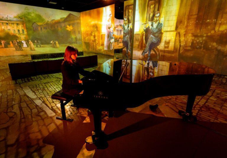 Romantyczny Chopin – immersyjna wystawa w Fabryce Norblina