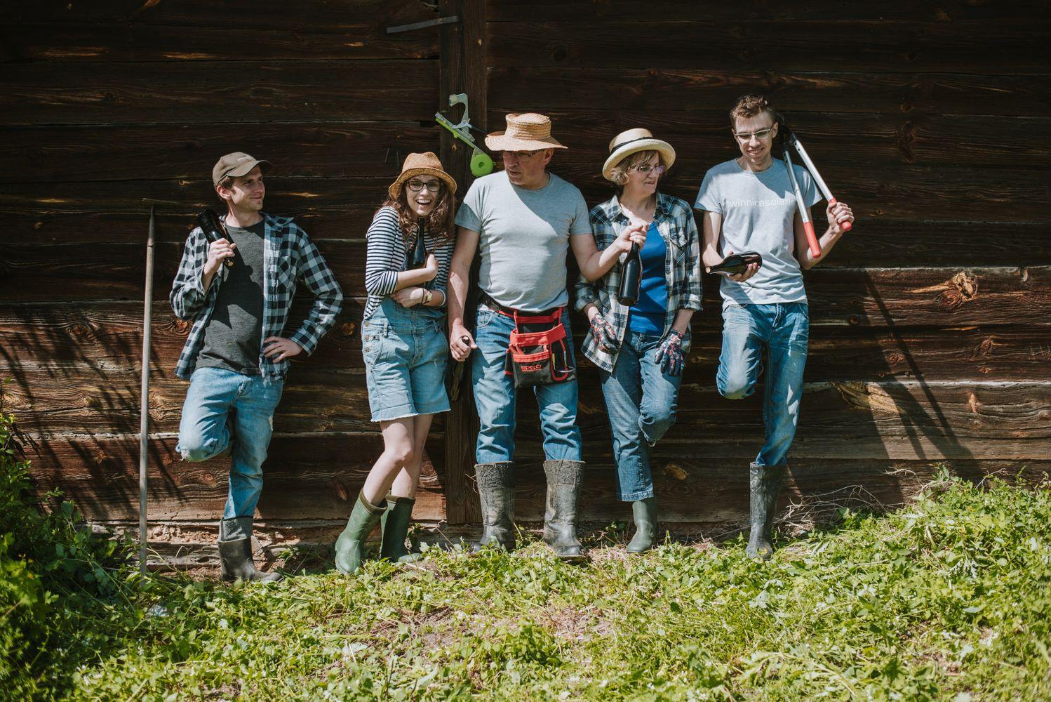 Założyciele winnicy Mickiewicz