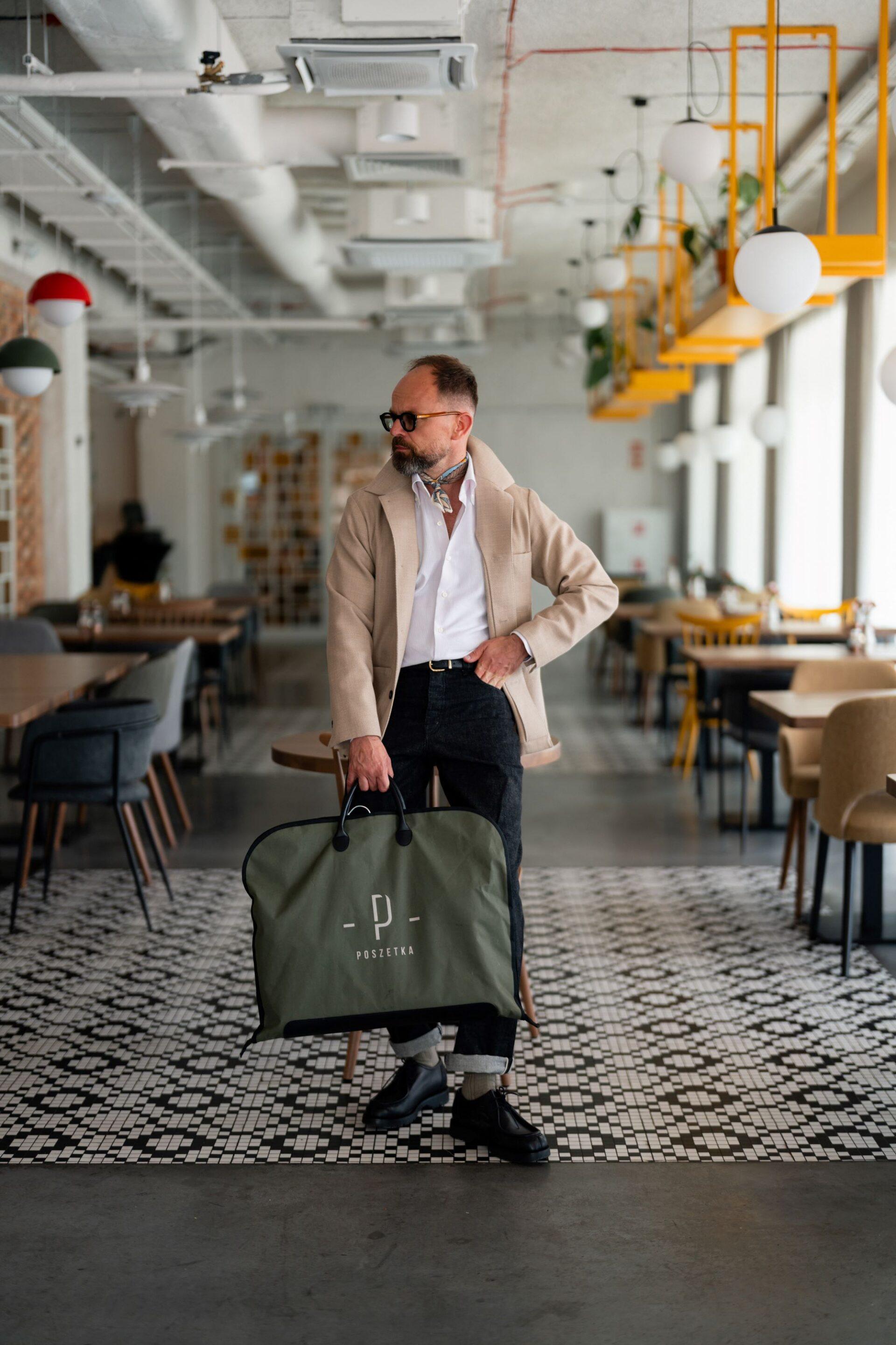 Tomasz Godzieki, założyciel marki Poszetka.com