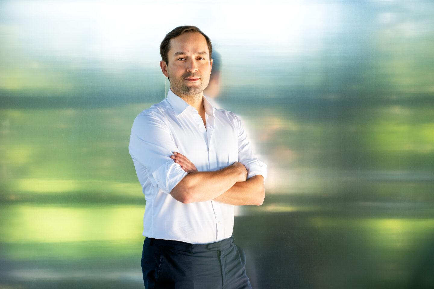 Na zdjęciu Piotr Iwo Chmielewski, prezes Rohlig SUUS Logistics