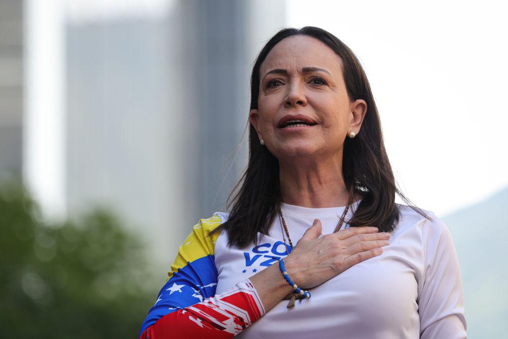 Liderka opozycji Maria Corina Machado