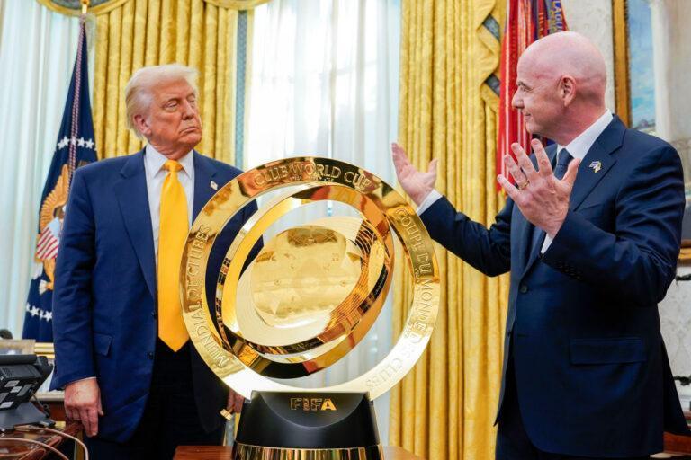 Infantino i Trump