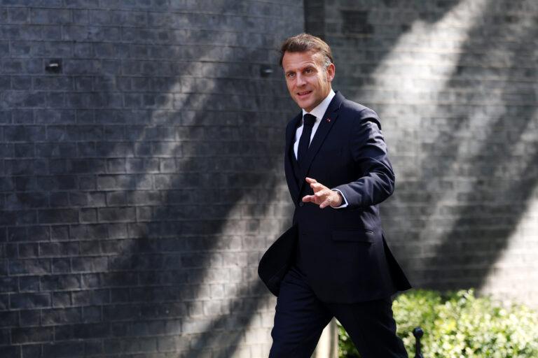 Prezydent Francji Emmanuel Macron.