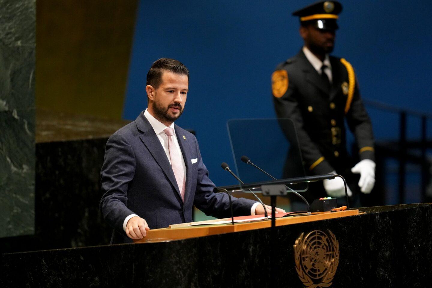 Na zdjęciu: Jakov Mijatović, prezydent Czarnogóry