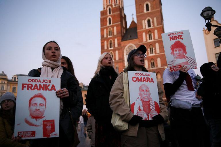 protest antyizraelski