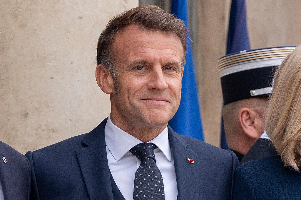 Prezydent Francji Emmanuel Macron