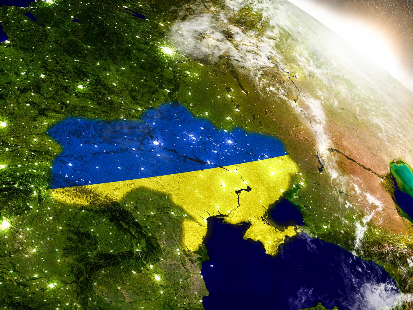 Ukraina z kosmosu