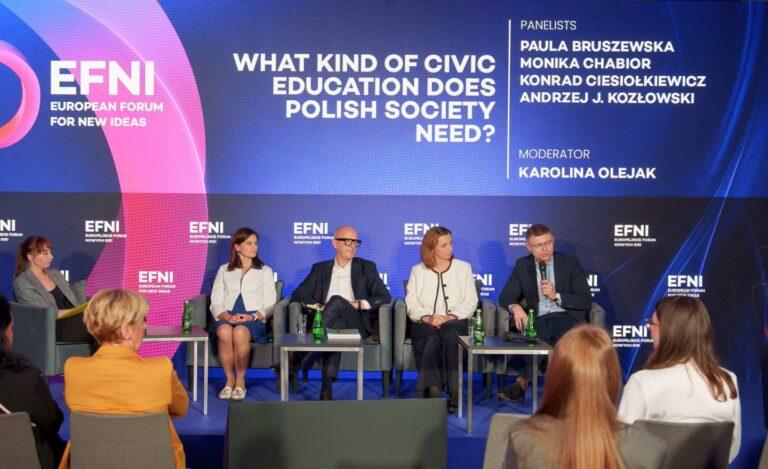 Jakiej edukacji obywatelskiej potrzebuje polskie społeczeństwo?