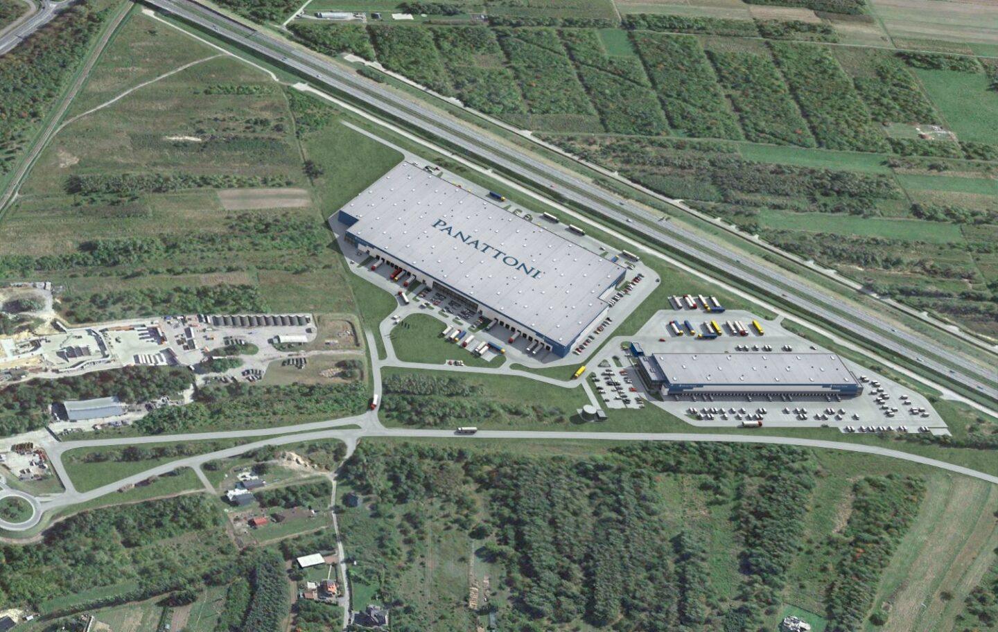 Na zdjęciu inwestycja Jet Industrial Lease we współpracy z Panattoni w Rzeszowie