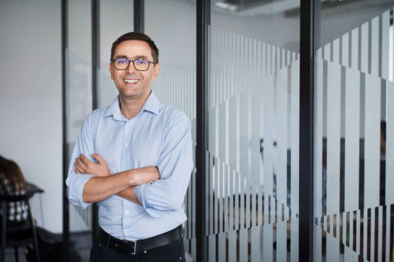 Na zdjęciu: Konrad Weiske, prezes Spyrosoft