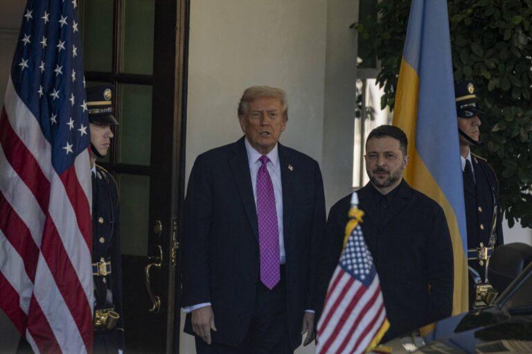 Na zdjęciu: Donald Trump i Wołodymyr Zełenski