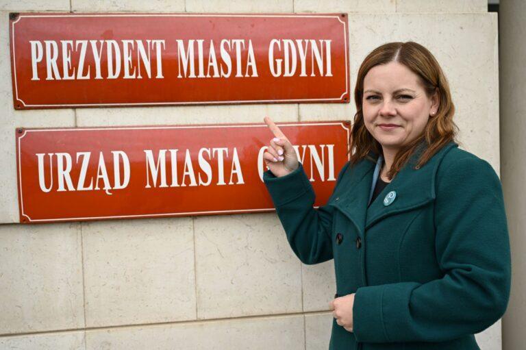 NA zdjęciu: prezydent Gdyni Aleksandra Kosiorek