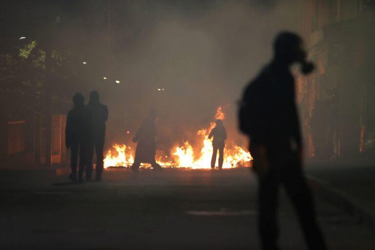 Na zdjęciu: Protesty w Tbilisi
