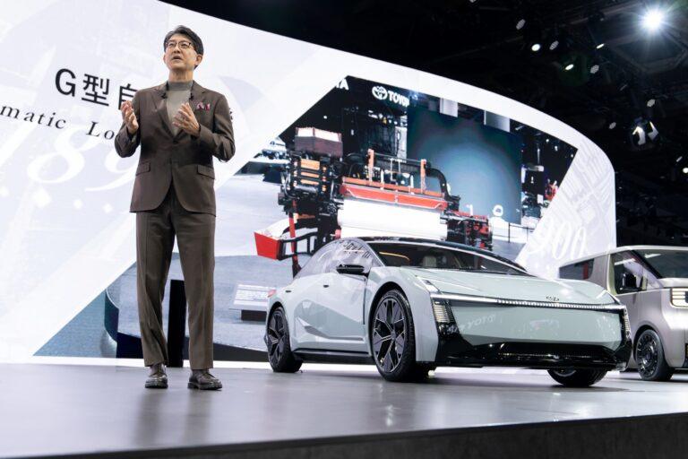 Na zdjęciu: Prototyp nowej Toyoty Corolli