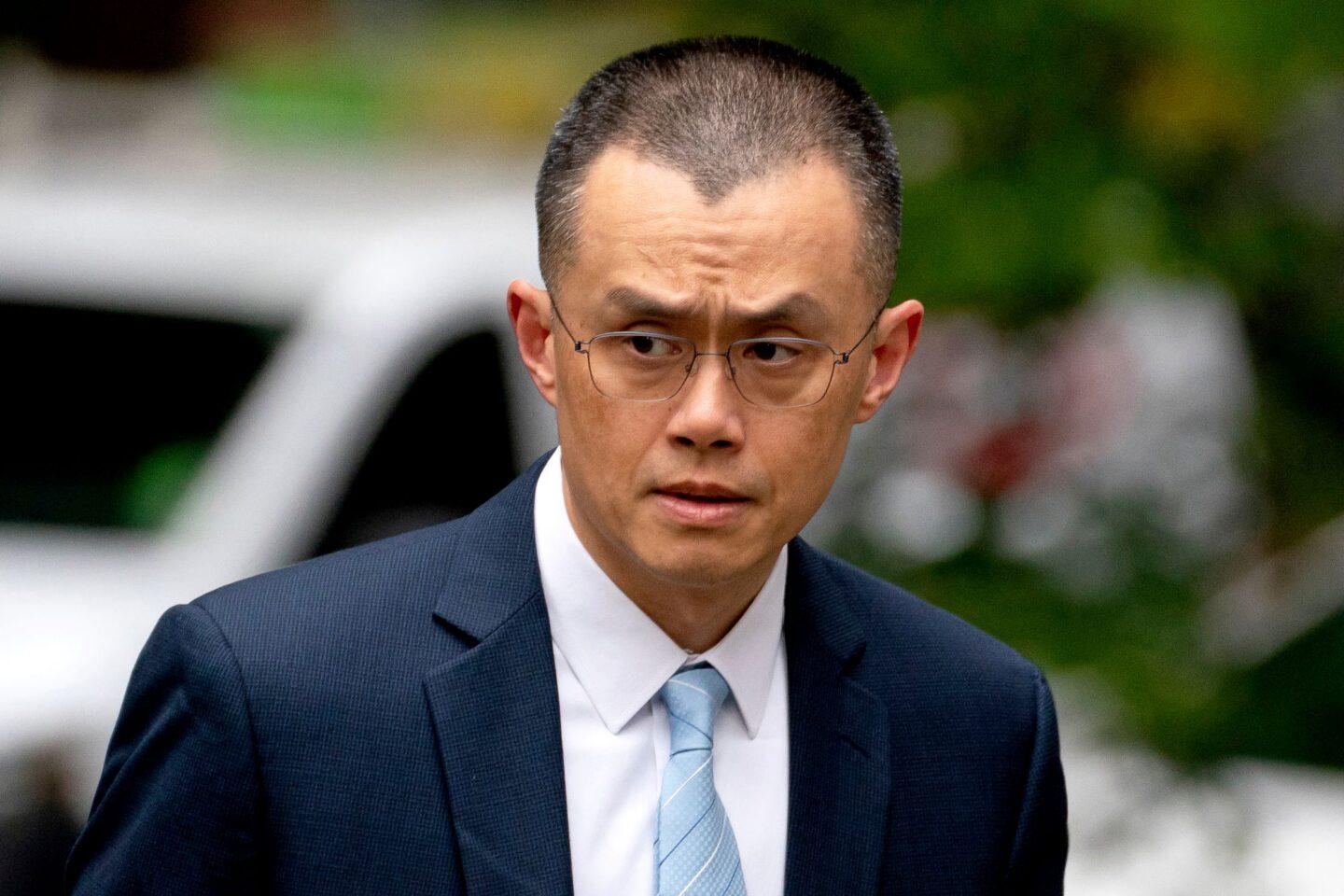 Na zdjęciu Changpeng Zhao, założyciel Binance
