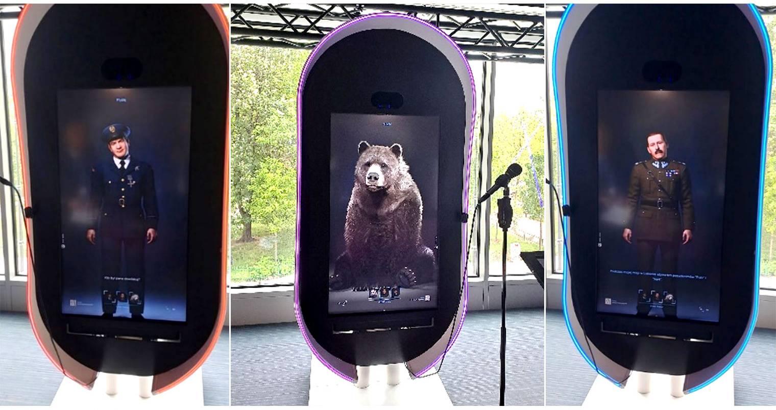 Awatary Jana Kowalewskiego, niedźwiedzia Wojtka i Jana Zumbacha