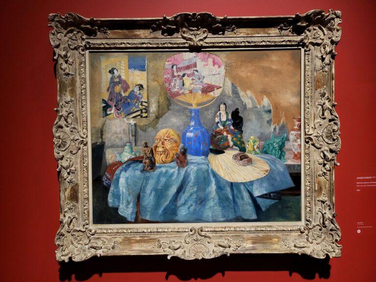 James Ensor, „Martwa natura z chinoiseries”
