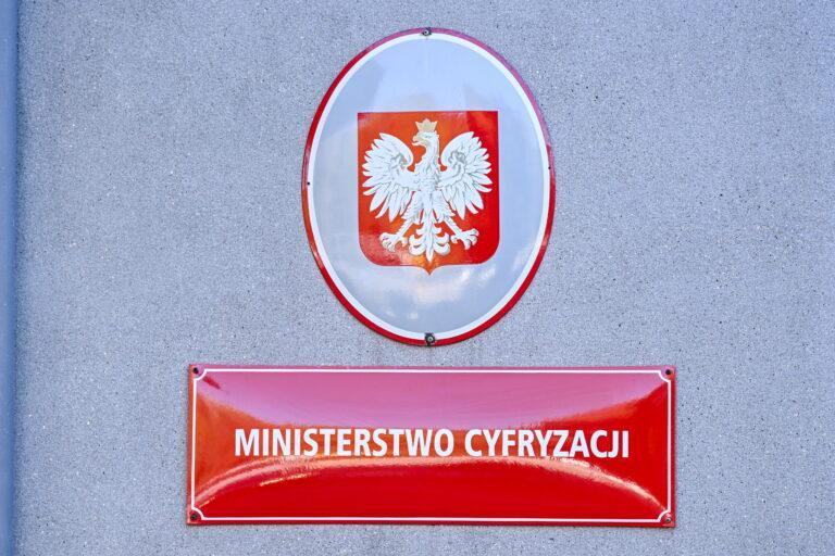 Na zdjęciu Ministerstwo Cyfryzacji w Warszawie