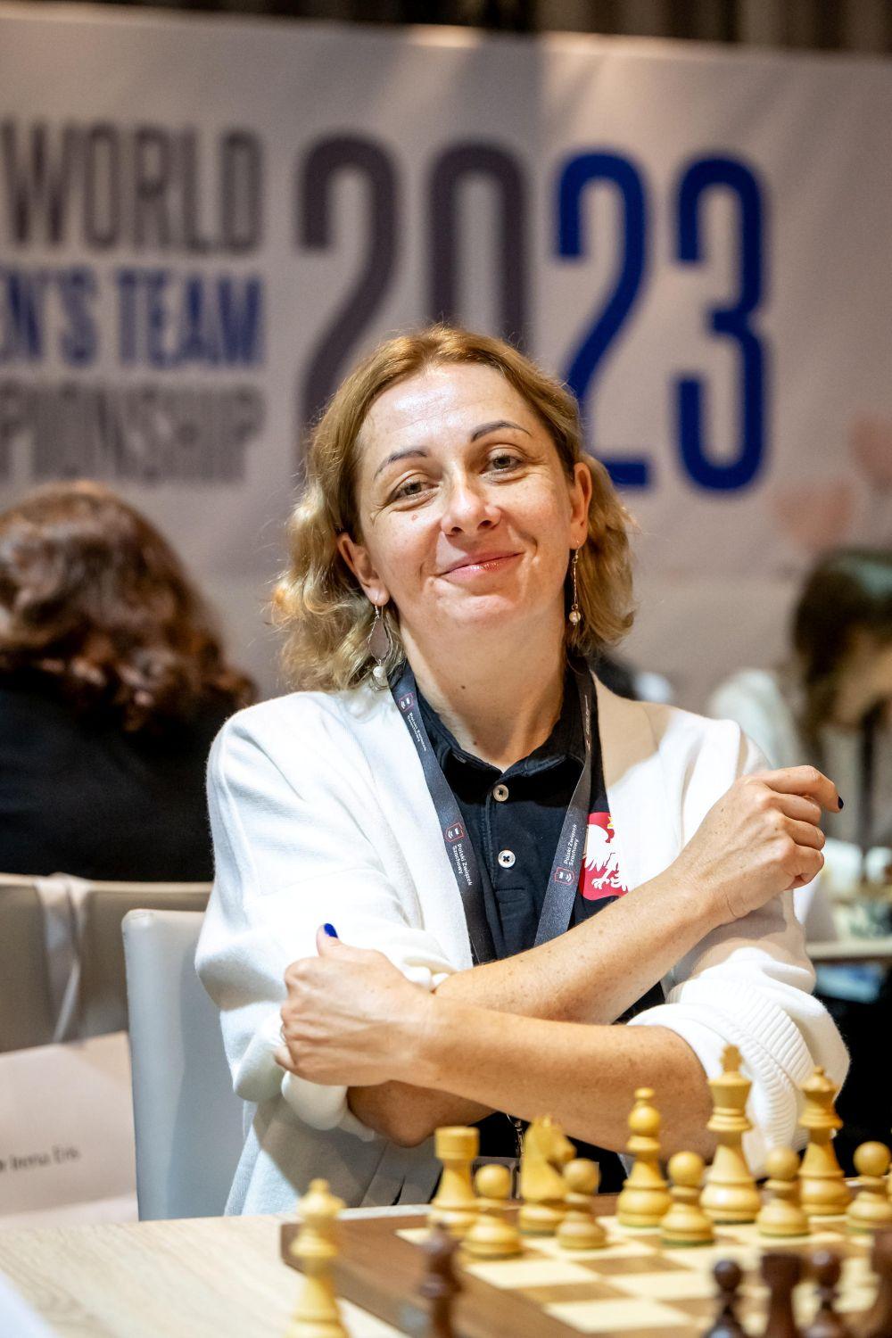 Na zdjęciu Monika Soćko, polska szachistka