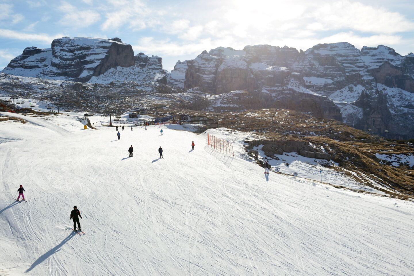 Na zdjęciu: kurort Madonna di Campiglio