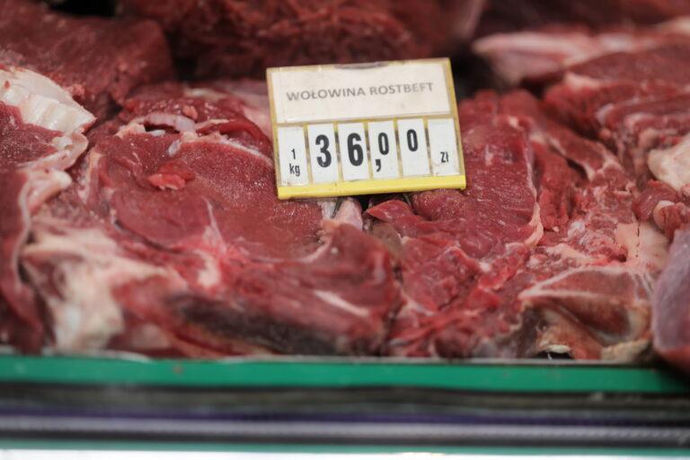 wołowina na ladzie