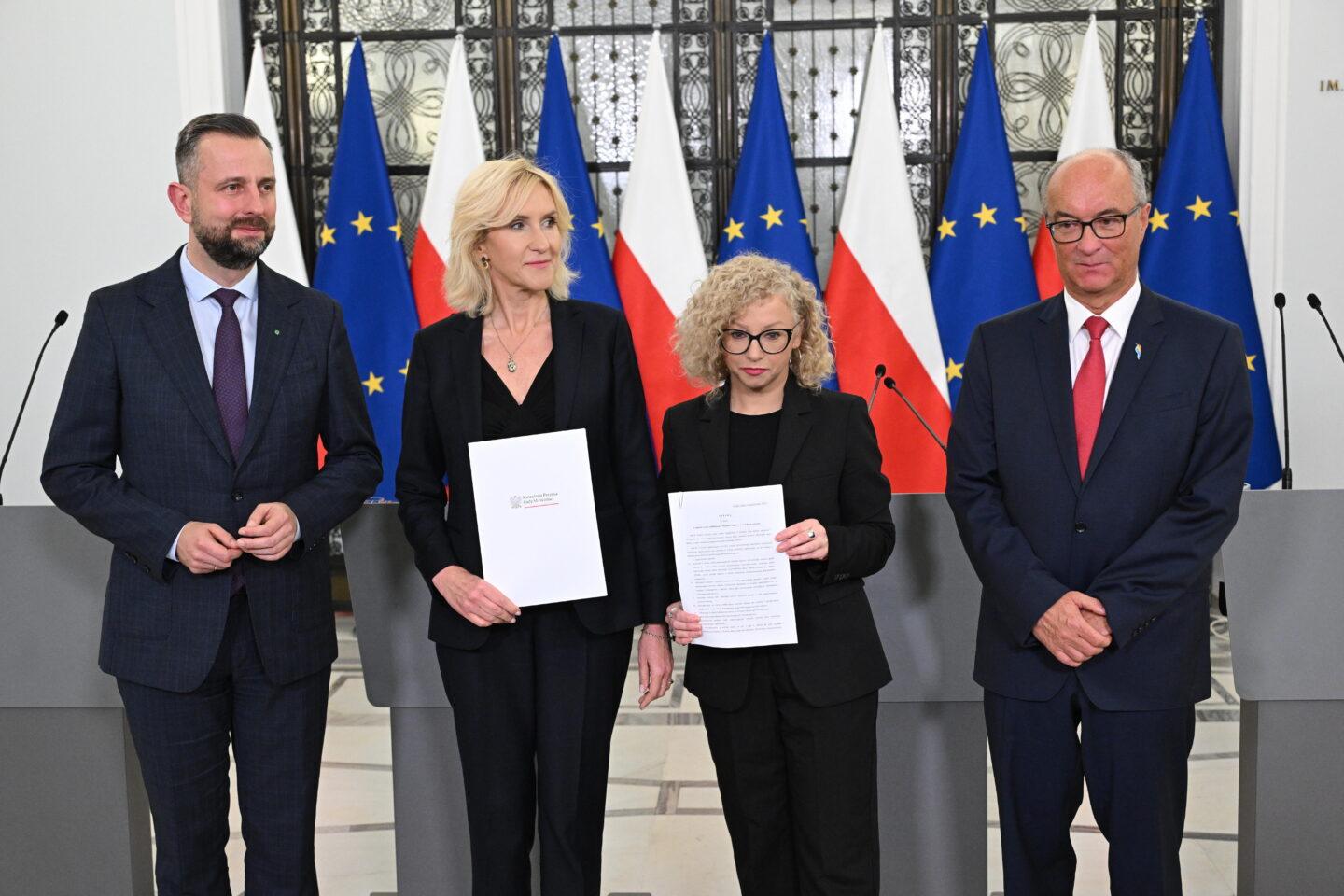 Katarzyna Kotula, Urszula Pas³awska, W³adys³aw Kosiniak-Kamysz, W³odzimierz Czarzasty