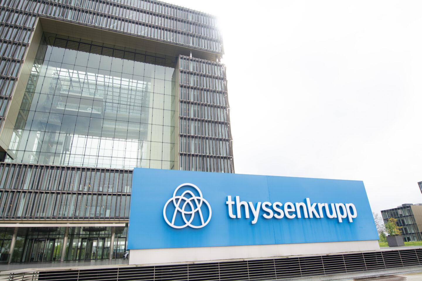 Siedziba Thyssenkrupp w Essen w Niemczech