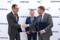 Na zdjęciu: przedstawiciele ARP i Polfy