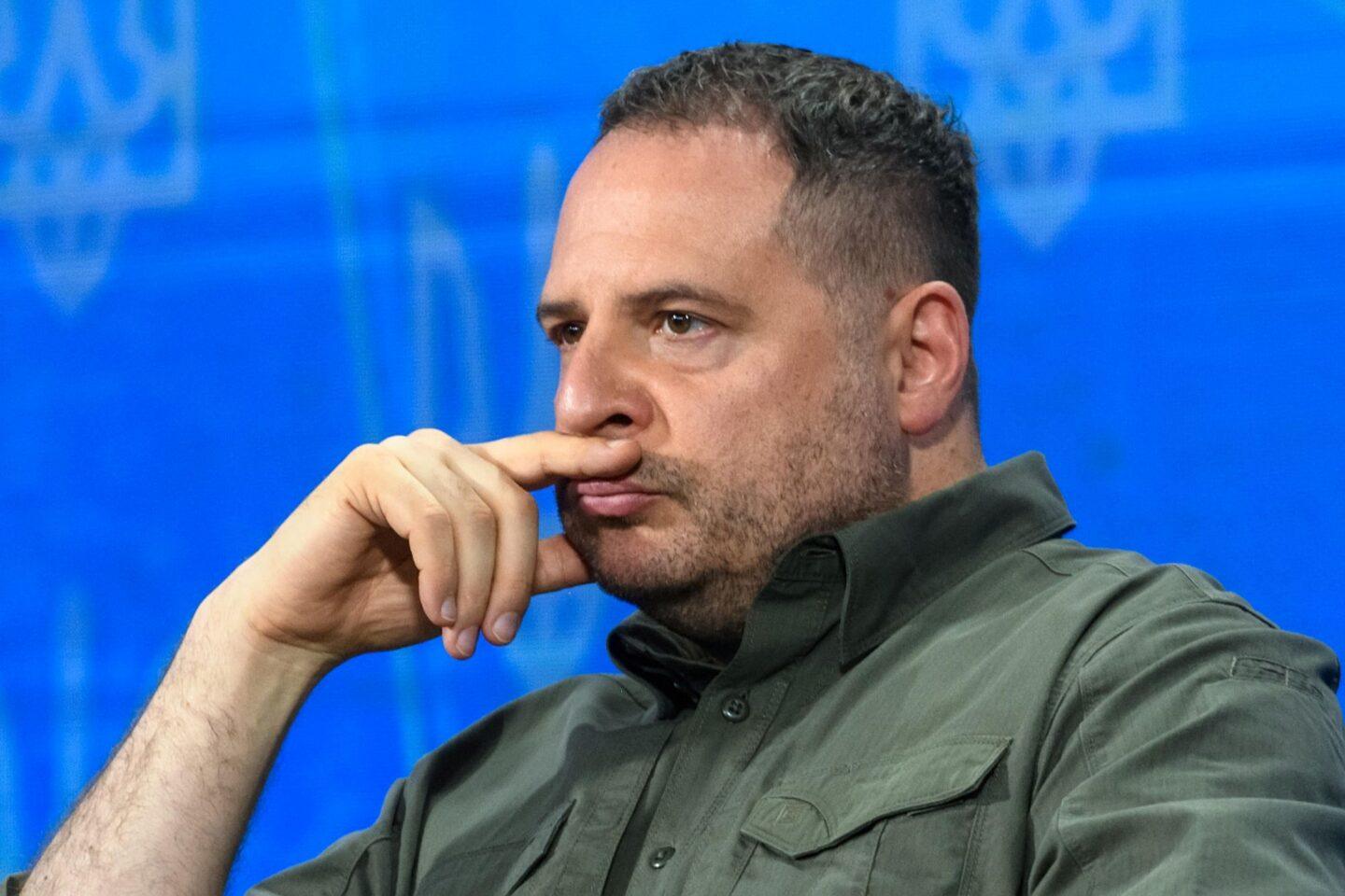 Na zdjęciu: Andrij Jermak, szef biura prezydenta Ukrainy