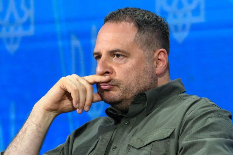 Na zdjęciu: Andrij Jermak, szef biura prezydenta Ukrainy