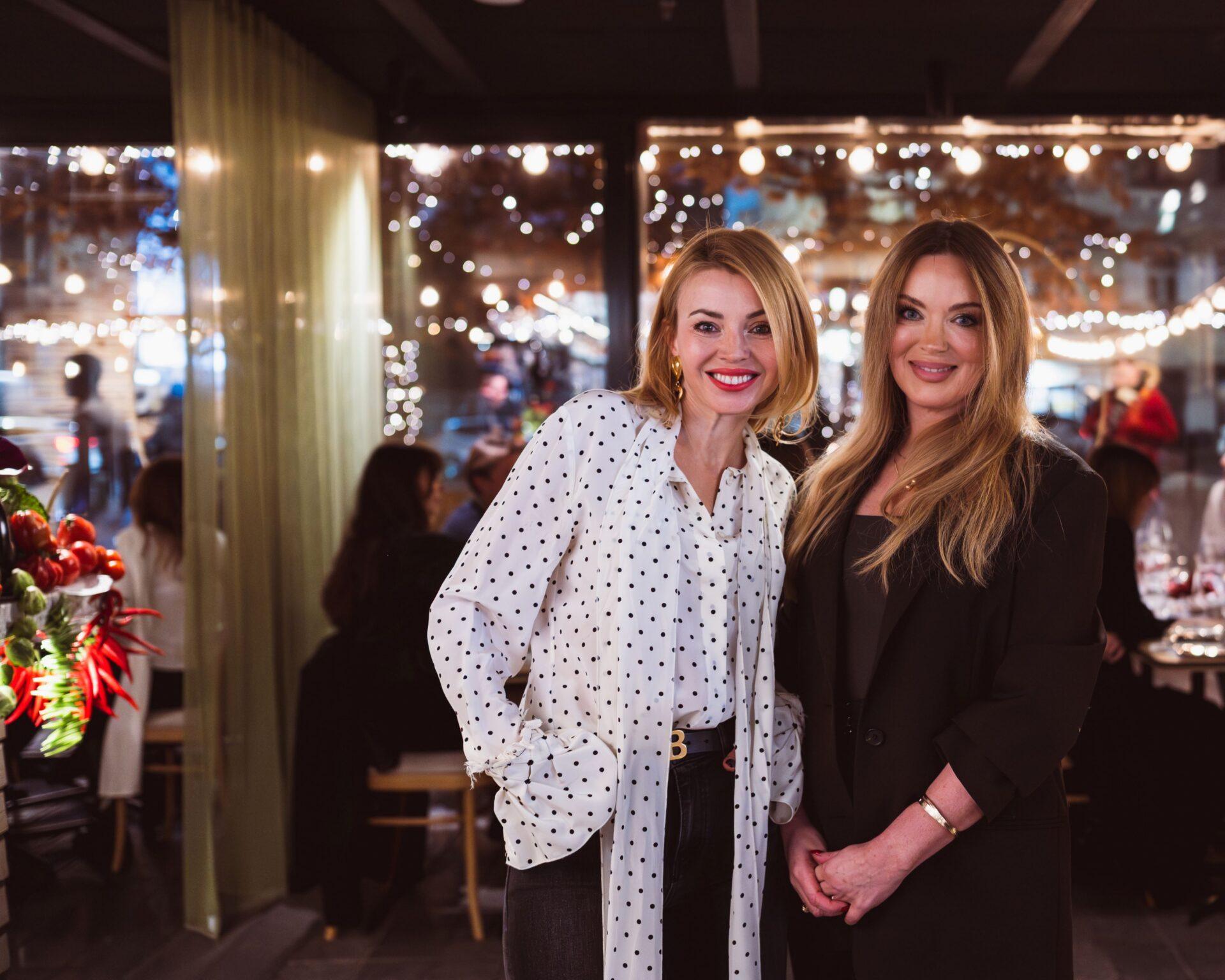 Anna Manowska i Katarzyna Tracey, właścicielki restauracji Bajs