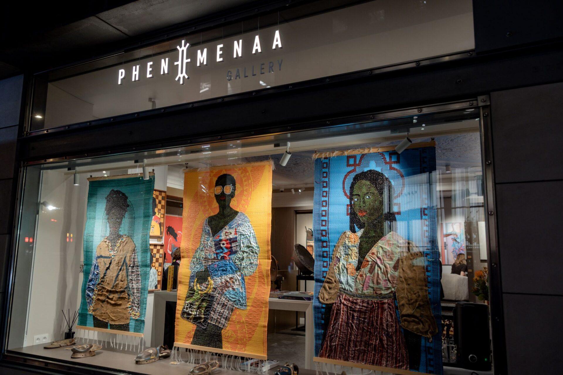 Witryna galerii Phenomenaa Gallery