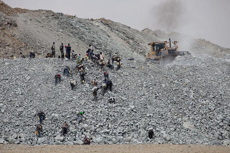 Na zdjęciu kopalnia złota w Tanzanii