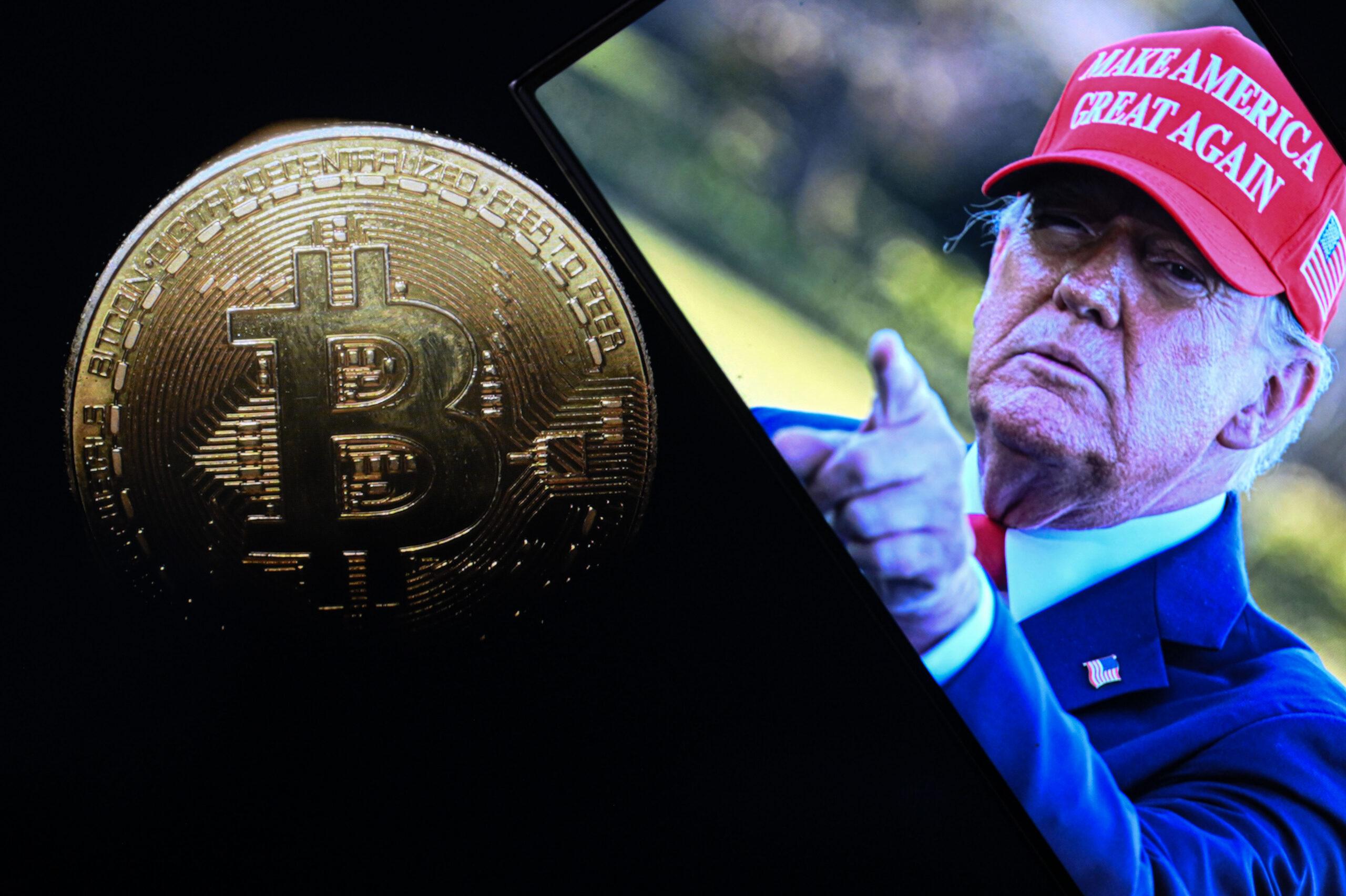 Majątek Donalda Trumpa maleje przez krach na bitcoinie