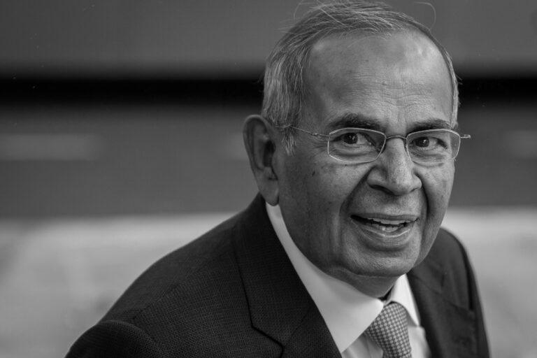 Gopichand Hinduja na zdjęciu z 2022 r.