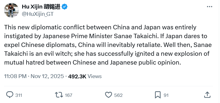 Zrzut ekranu z treścią posta