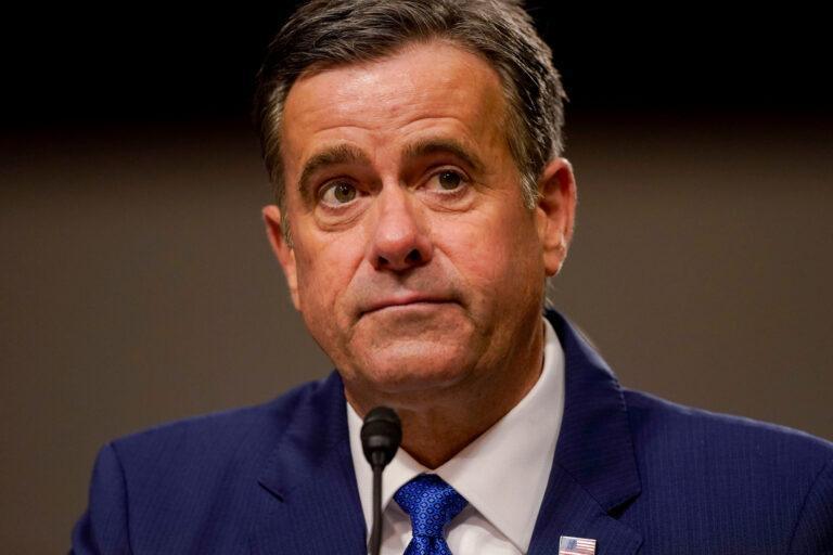 Na zdjęciu szef CIA John Ratcliffe