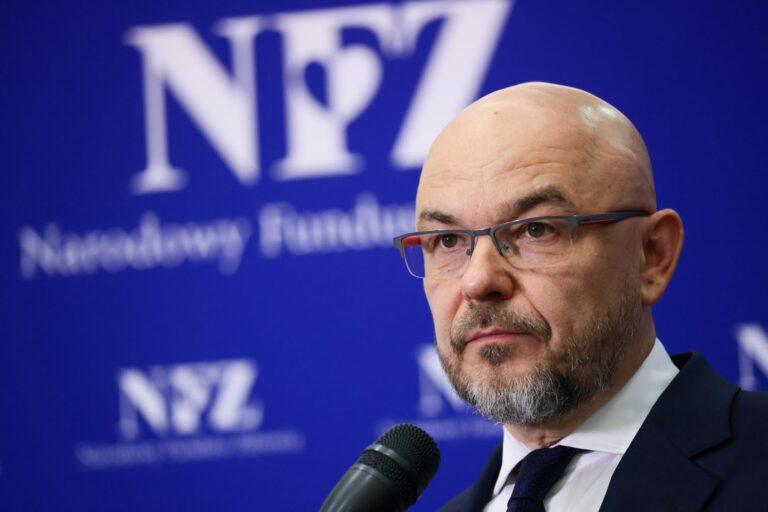 Na zdjęciu prezes NFZ Filip Nowak