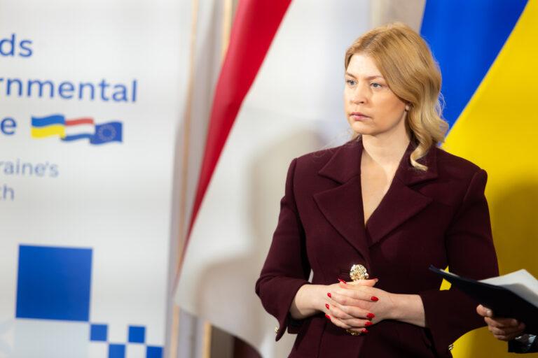 Olha Stefaniszyna na zdjęciu z kwietnia 2025 r.