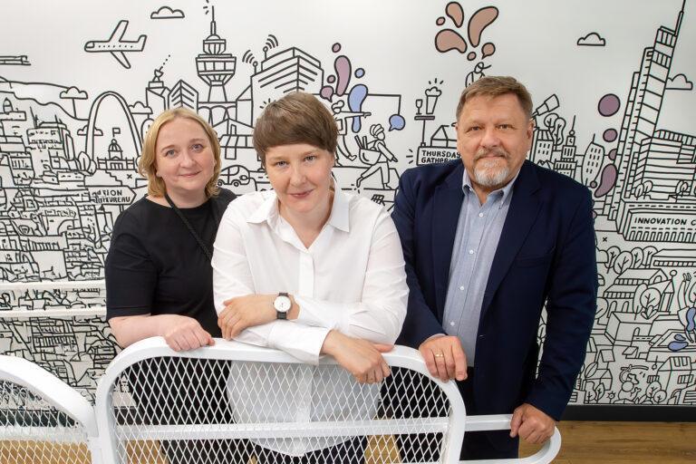 dr Anna Krause, dr Joanna Lipner, dr Stanisław Pikul (prezes), współzałożyciele i członkowie zarządu spółki Pikralida