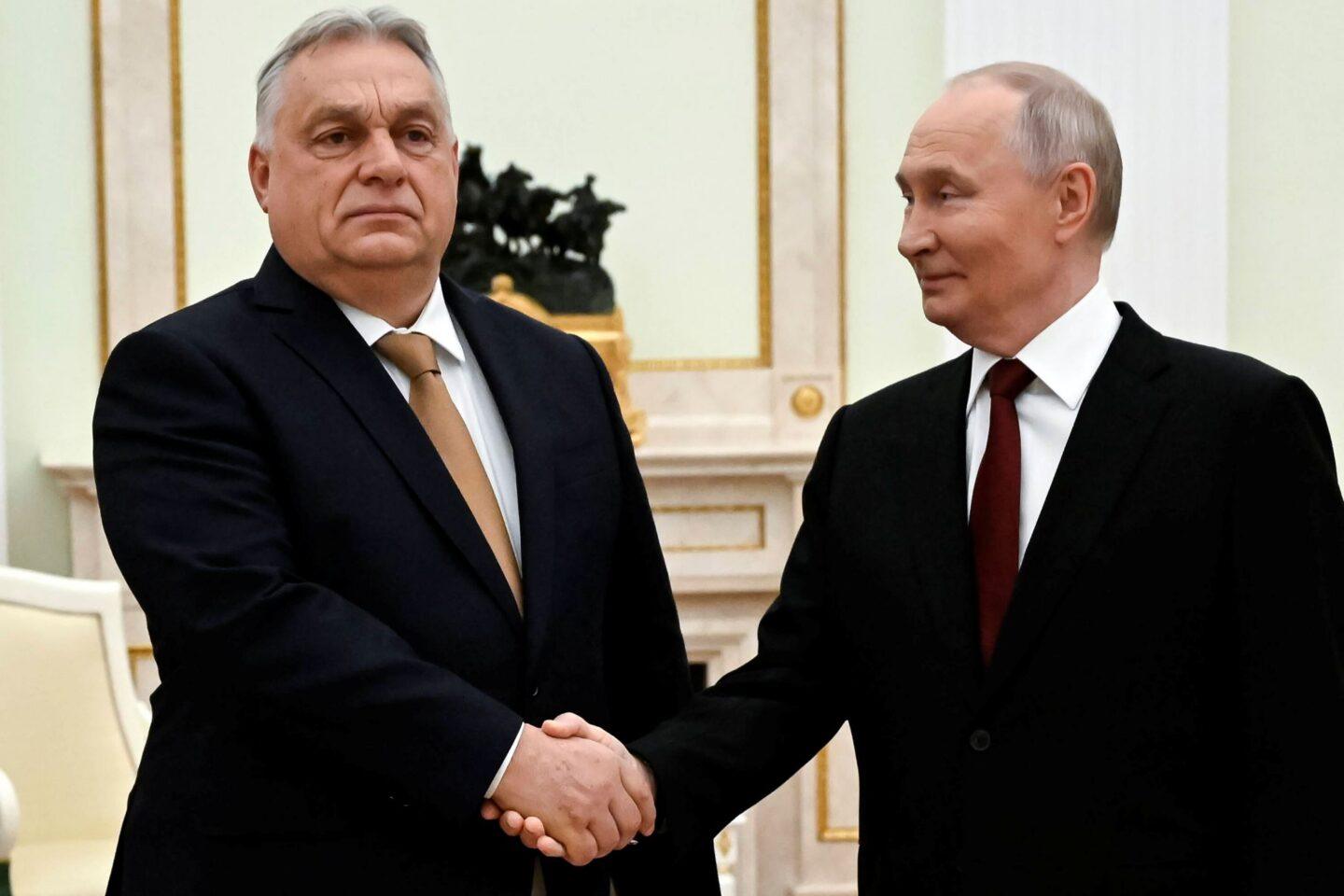 Na zdjęciu: Władimir Putin i Viktor Orban