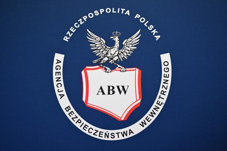 Na zdjęciu logo Agencji Bezpieczeństwa Wewnętrznego
